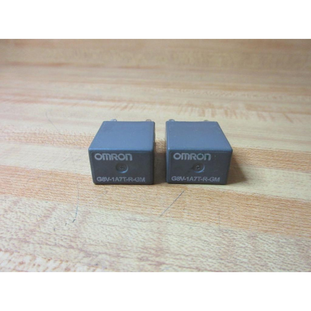 Omron G8V-1A7T-R-GM Relay G8V1A7TRGM (Pack of 2) - Used