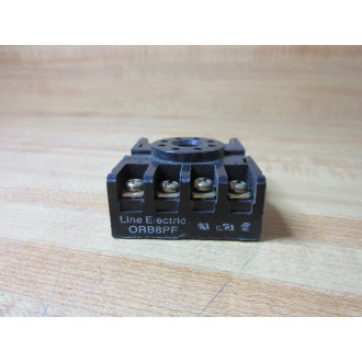 Line Electric ORB8PF Relay Socket PF083A - New No Box