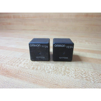 Omron 12177234 Relay 7234 (Pack of 2) - Used