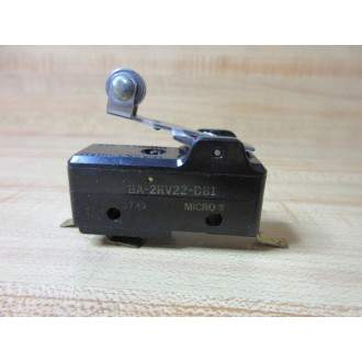 Micro Switch BA-2RV22-D81 Honeywell Limit Switch - Used