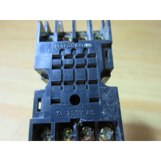 Matsushita HC4-SFD Relay Socket AP384795 - Used