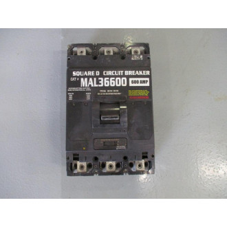 Square D MAL36600 Circuit Breaker 600 AMP - Used
