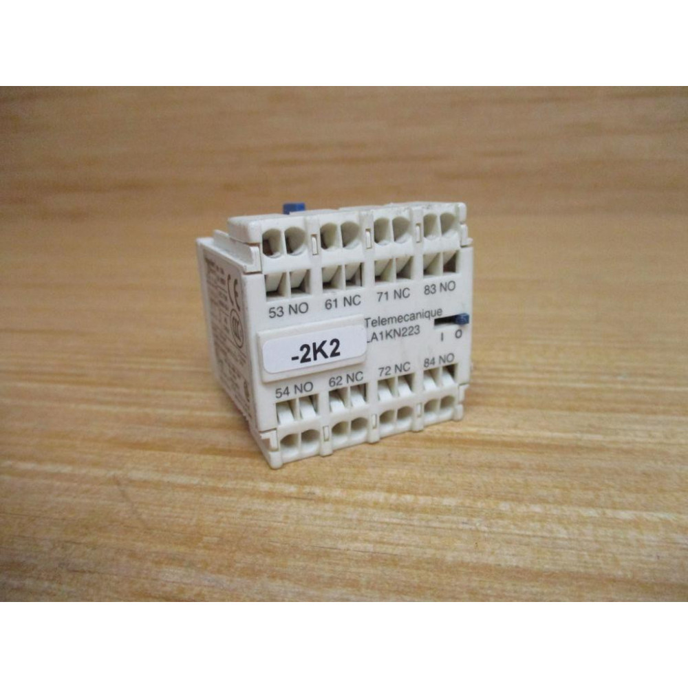 Schneider LA1KN223 Auxiliary Contact Block - Used