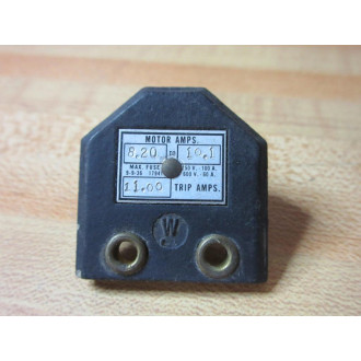 Westinghouse 17941 Heater Element 9-9-36 - Used