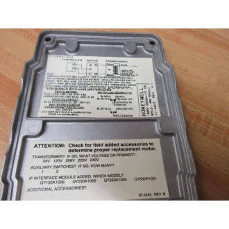 Honeywell M7284A-1004 Modutrol IV Motor M7284A1004 - Used