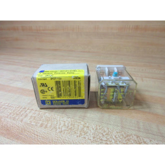 Square D 8501-KUD13M1P14V53-24V DC Relay 8501-KUD13M1P14V53 Series D
