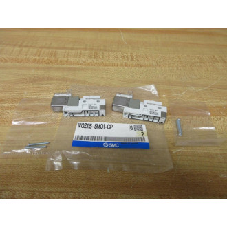 SMC VQZ115-5MO1-CP Solenoid Valve VQZ1155MO1CP (Pack of 2)