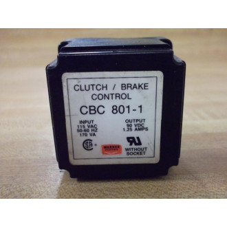 Warner Electric CBC-801-1 Power Supply 6001-448-004 - Used