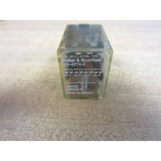 Potter & Brumfield KH-4274-4-48V DC Relay KH-4274-4-48VDC Tested - Used