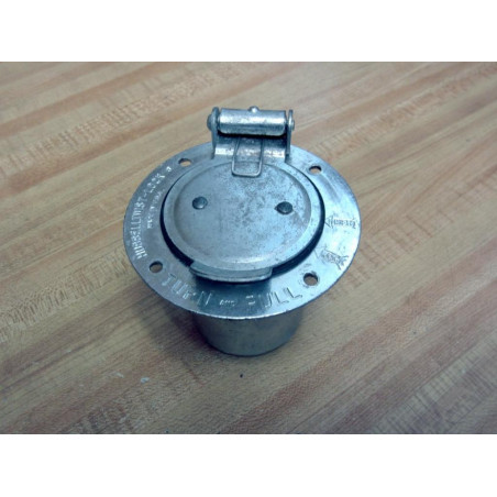 Hubbell CS8375 Twist-Lock Flanged Inlet HBLCS8375 - New No Box