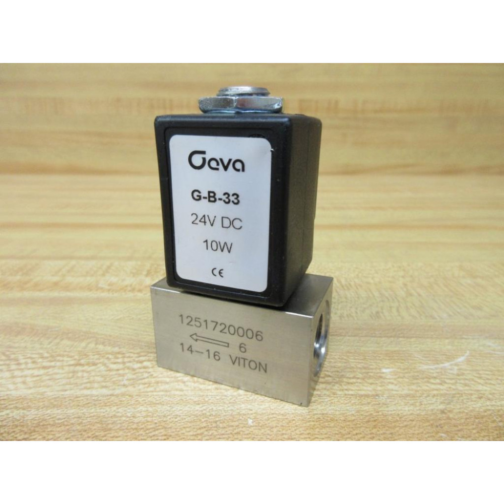 Gevasol G-B-33 Solenoid Valve GB33 - New No Box