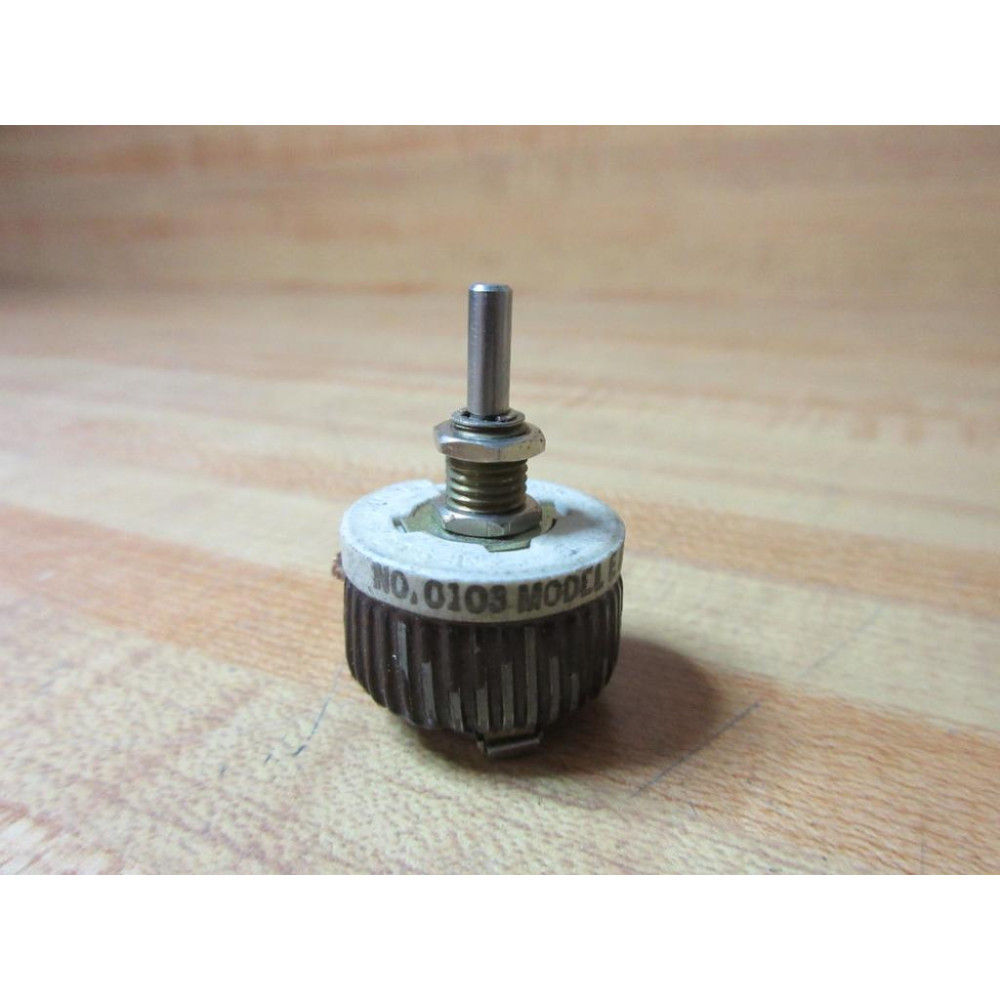 Ohmite 0103 Rheostat 8Ω Model E - Used