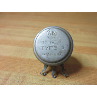 Allen Bradley 4318-307 Potentiometer 4318307 - Used