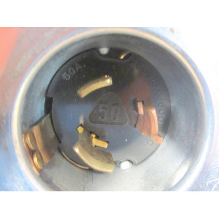 Hubbell CS8375 Twist-Lock Flanged Inlet HBLCS8375 - New No Box