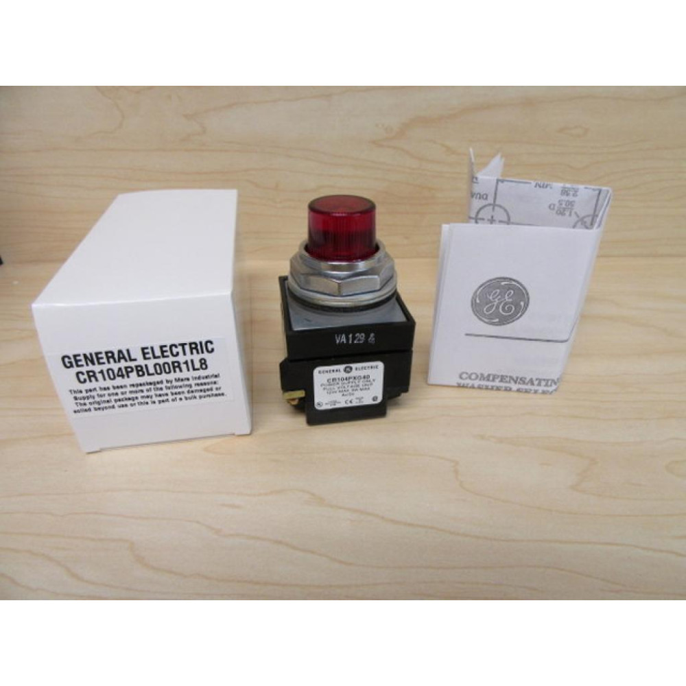 General Electric CR104PBL00R1L8 Push Button Switch