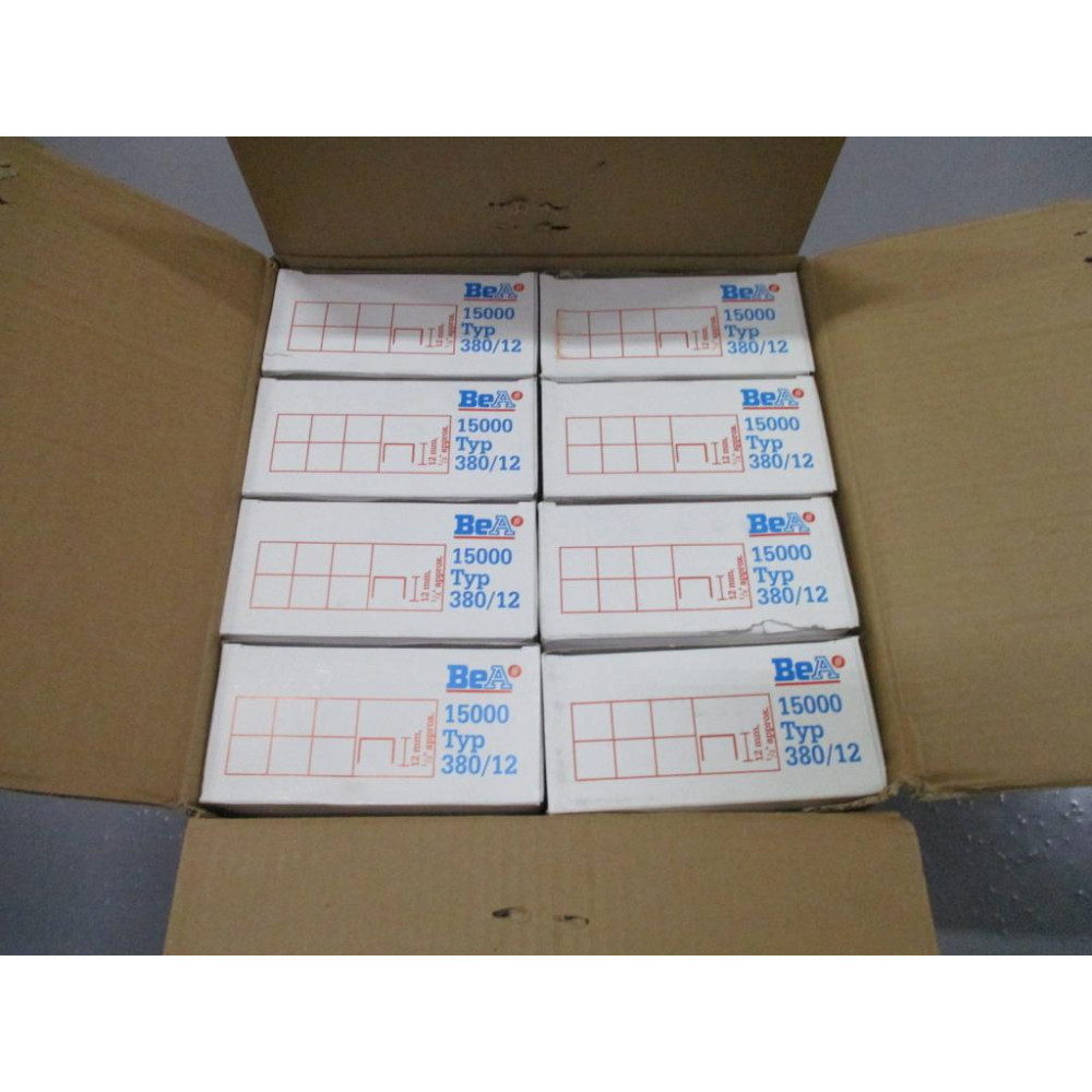 BeA 38012 Industrial Staples 38012 (Pack of 8)