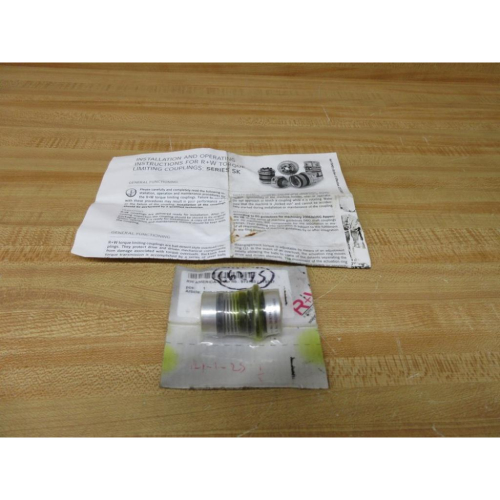 R+W SK20002046F Safety Coupling SK2-2-45-F