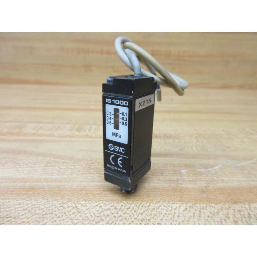 SMC IS1000 Pressure Switch 0.1-0.6 MPa - Used