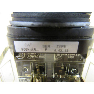 Allen Bradley 800H-AR1A2 Push Button 800HAR1A2 - Used