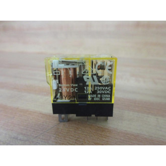 IDEC RJ1S-CLD-D24 Relay RJ1S-CLD-24V DC (Pack of 2) - Used