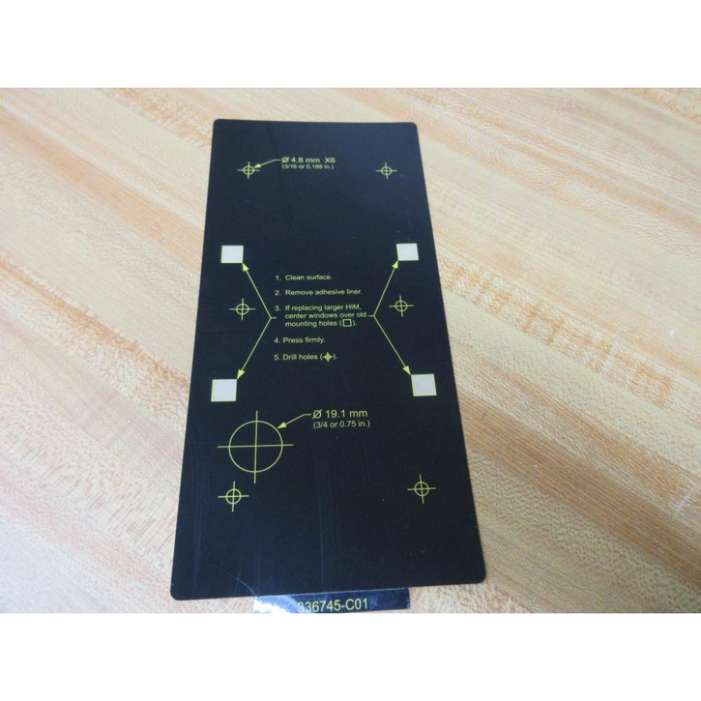 Rockwell Automation 336745-C01 Mounting Template 336745C01 - New No Box