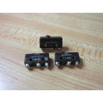 Honeywell MS25085-1 Microswitch MS250851 (Pack of 3) - Used
