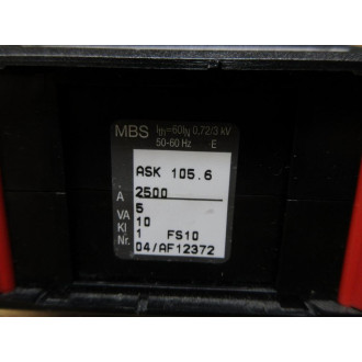 MBS ASK 105.6 Transformer ASK1056 No Screw Caps - New No Box