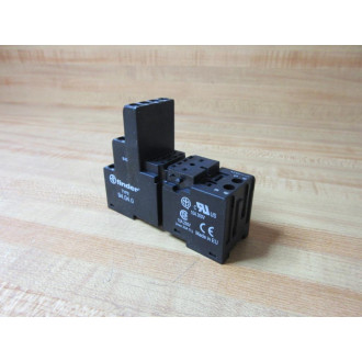 Finder 94.04 Relay Socket 94.04.0 Black - New No Box