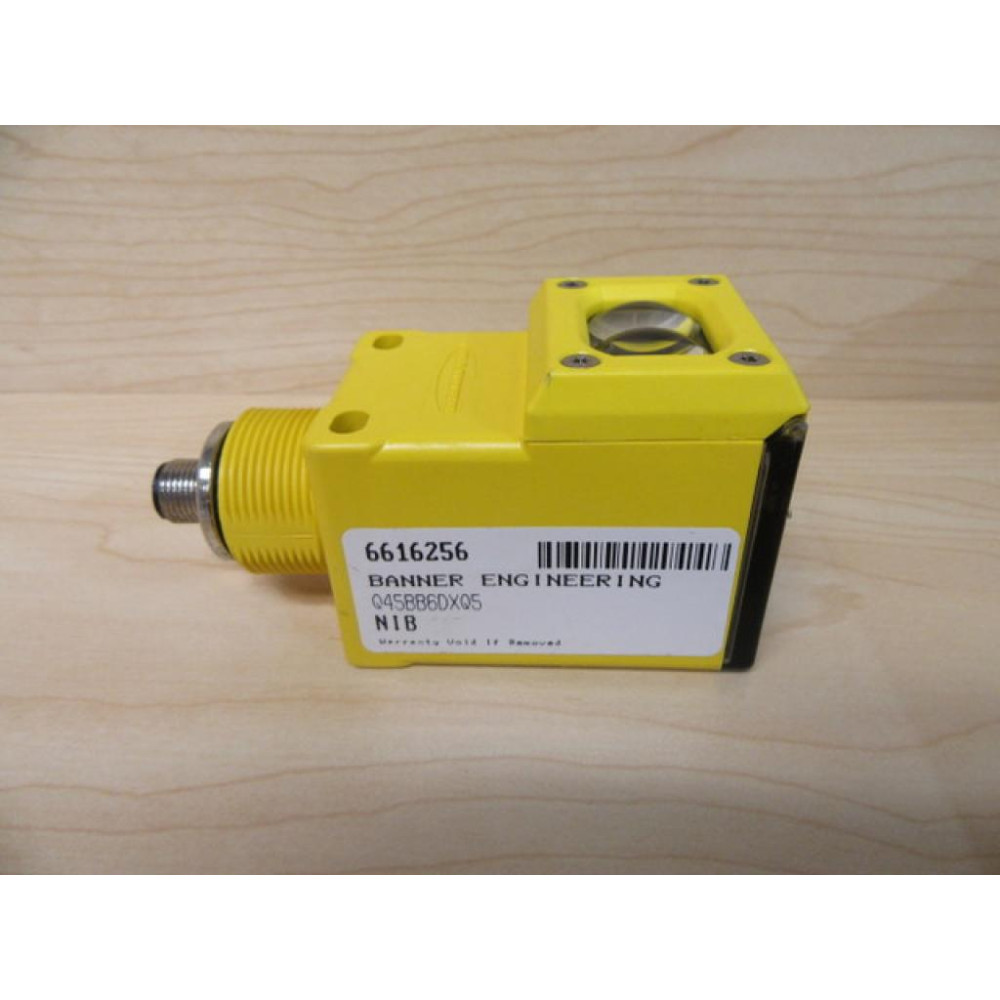 Banner Engineering Q45BB6DXQ5 Photoelectric Sensor - New No Box