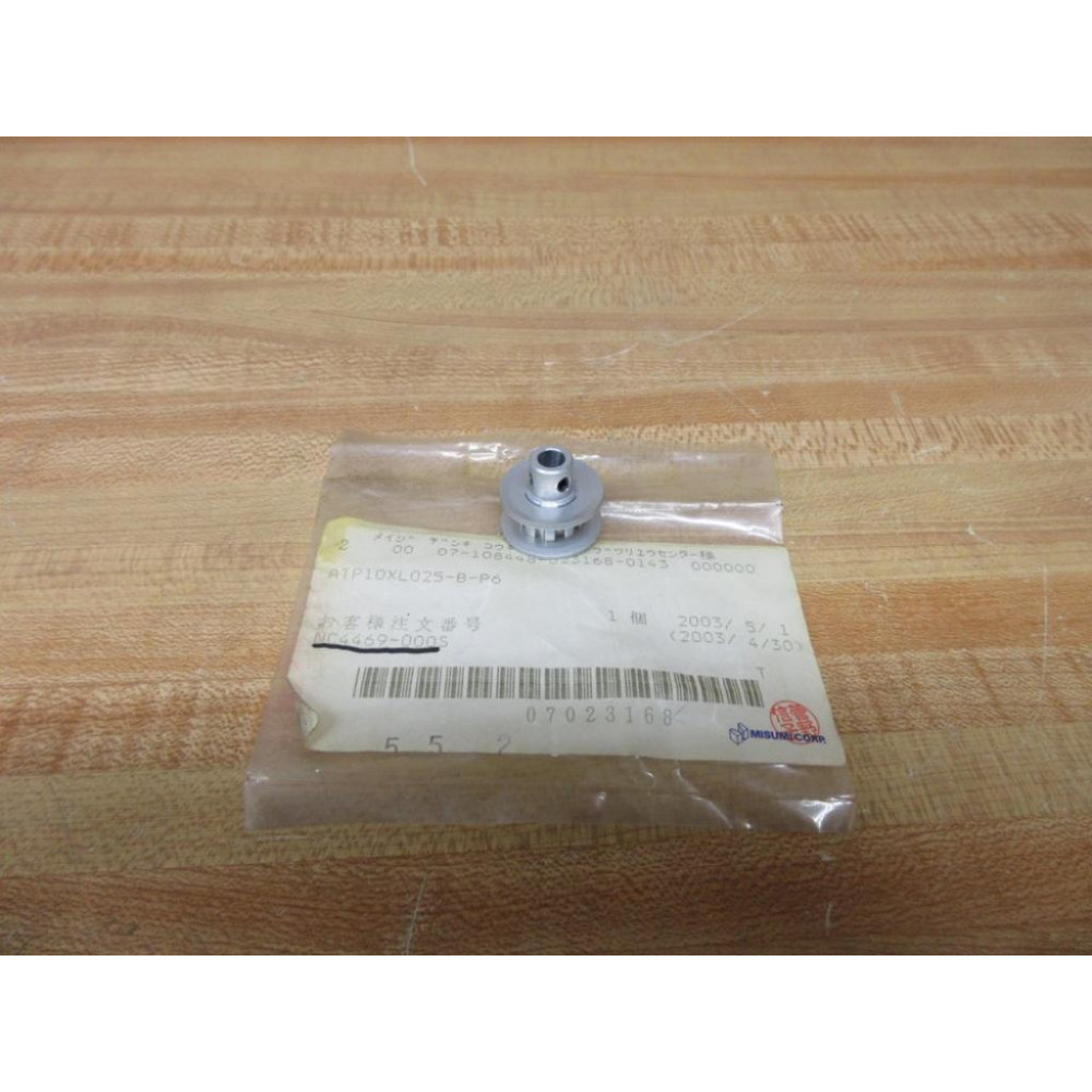 Misumi ATP10XL025-B-P6 Timing Pulley ATP10XL025BP6