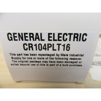 General Electric CR104PLT16 Push Button Switch