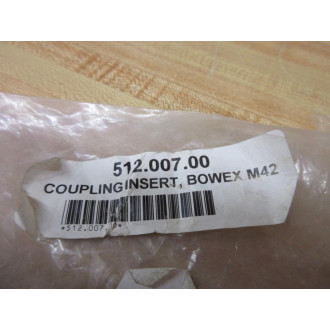 Busch 0512.000.007 Bowex M-42 Coupling Insert 0512000007 - New No Box