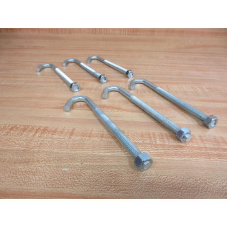 J-BOLT 38 16 Fastener JBOLT3816 Overall Length 6" Thread Length 4" - New No Box