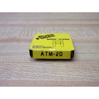 Buss ATM-20 Bussmann Fuse Cross Ref 1BZ44 (Pack of 10)