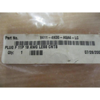 Sine V411-4K00-A5A4-LC Female Plug V4114K00A5A4LC