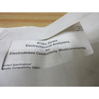 Foxboro 3412 873EC Electrochemical Analyzer Manual - Used