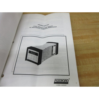 Foxboro 3412 873EC Electrochemical Analyzer Manual - Used