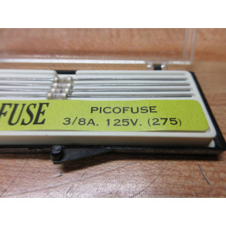Littelfuse 0275.375 Picofuse Fuse 275-38A (Pack of 5)