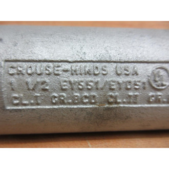 Crouse & Hinds EY551EY051 Conduit EY551EY051 - Used