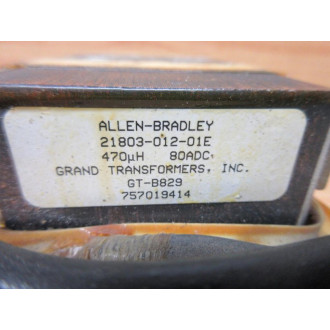 Allen Bradley 21803-012-01E Grand Transformer GT-B829 - Used