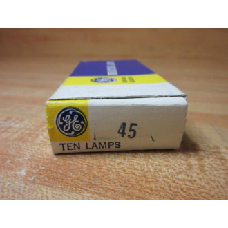 General Electric 45 GE Miniature Lamp Light Bulb (Pack of 10)