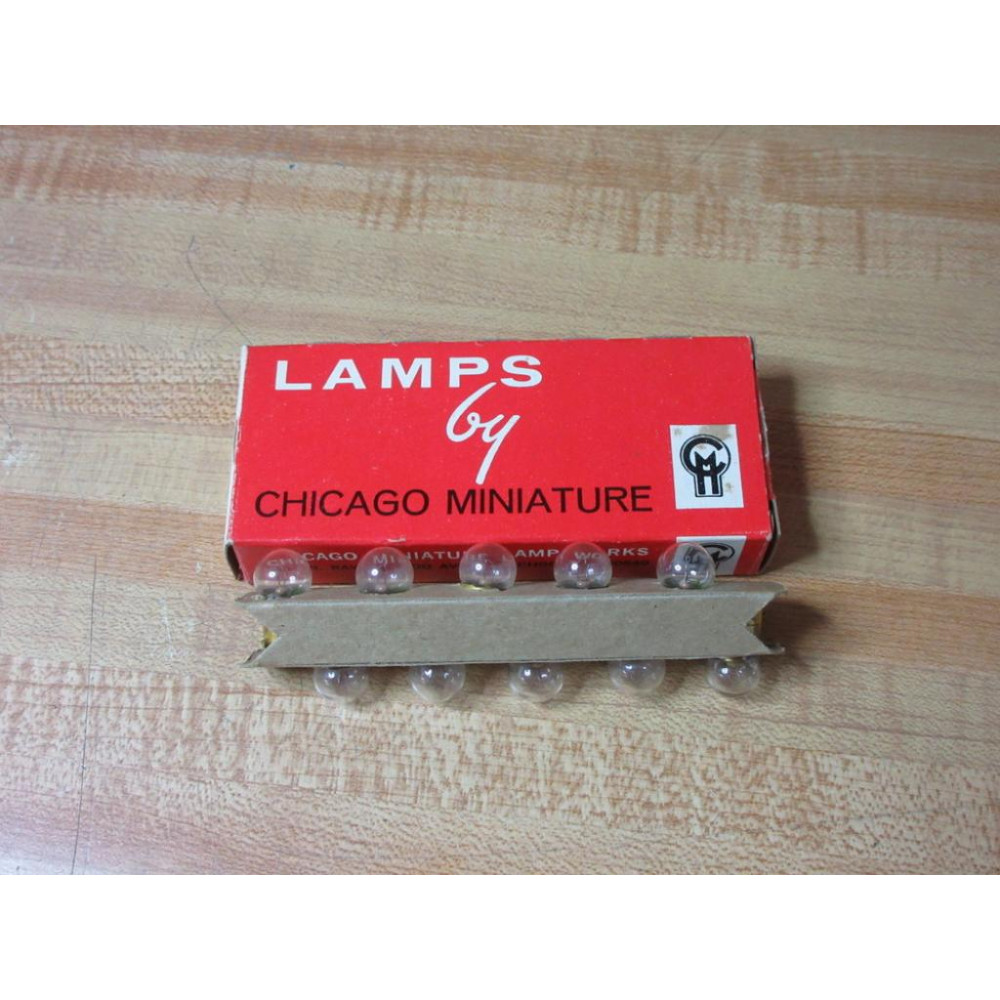 Chicago Miniature 130 Miniature Lamp Light Bulb CM130 (Pack of 10)
