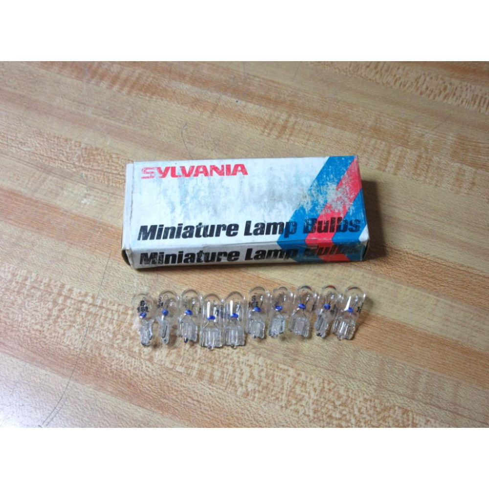 Sylvania 161 GTE Miniature Lamp Light Bulb (Pack of 10)