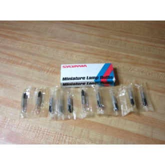 Sylvania 44A GTE Miniature Lamp Light Bulb 44 (Pack of 10)