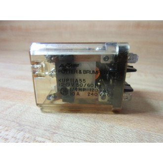Potter & Brumfield Tyco KUP-11A55-120V AC Relay KUP-11A55 . - New No Box