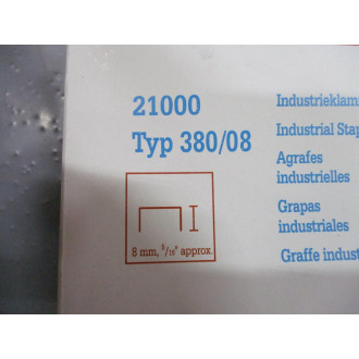 BeA 38008 Industrial Staples 38008 (Pack of 8)