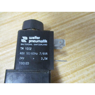 Walter Pneumatik SE9501-832 Solenoid Valve SE9501832 - Used