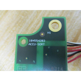 Accu-Sort 104554203 Circuit Board 104554502 - Used