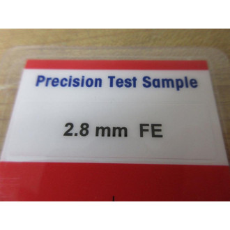 Mettler Toledo TC10280FE Safeline Metal Detection Test Card TC1 2.8MM FE - New No Box