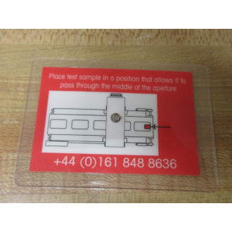 Mettler Toledo TC10220FE Safeline Metal Detection Test Card TC1 2.2MM FE - New No Box